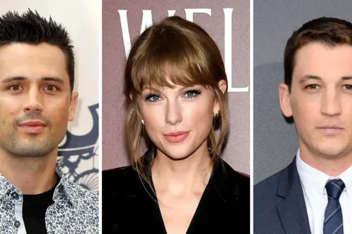 Taylor Swifts Famous Music Video Men From Stephen Colletti to Miles Teller